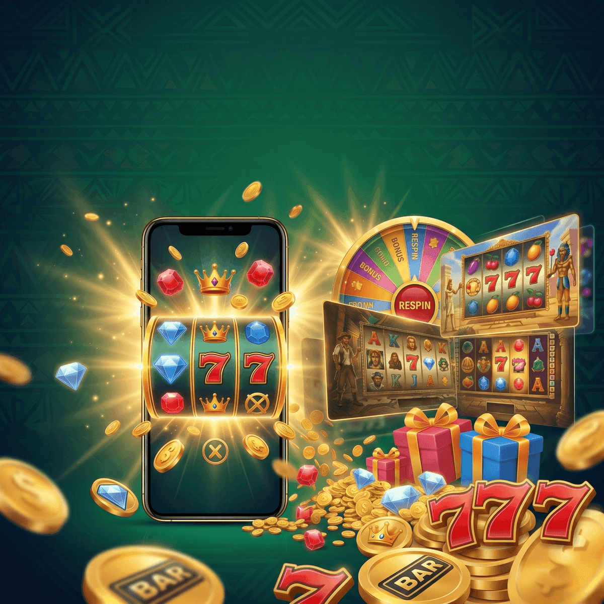 Mobile free casino games Ghana smartphone no deposit