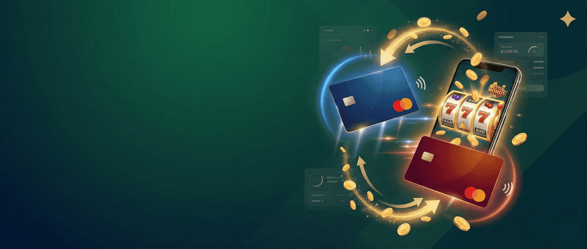 Visa Mastercard online casino Ghana bank card deposit withdrawal
