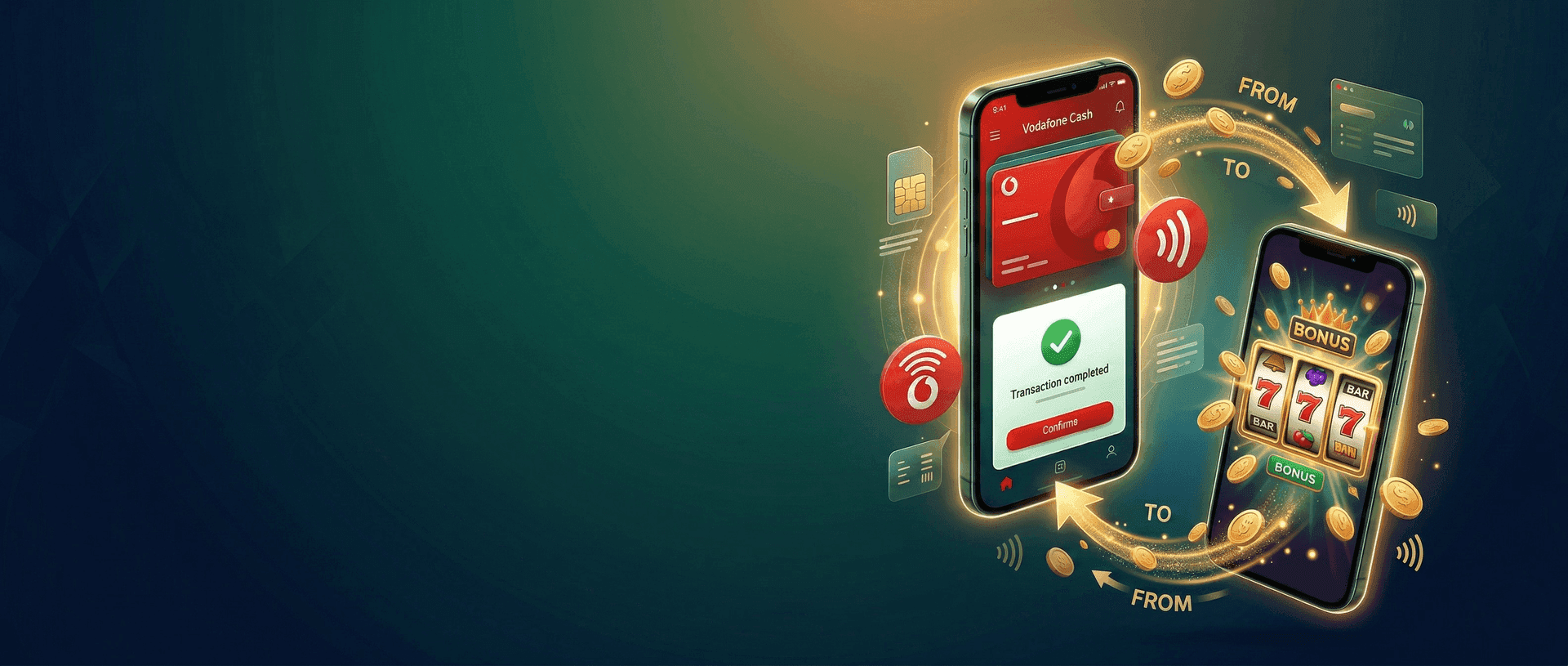 Vodafone Cash Telecel Cash casinos Ghana deposit withdrawal mobile money