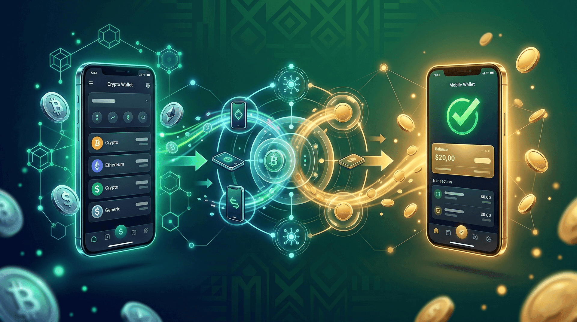 Crypto wallet Bitcoin Ethereum USDT Ghana casino secure transactions 2026