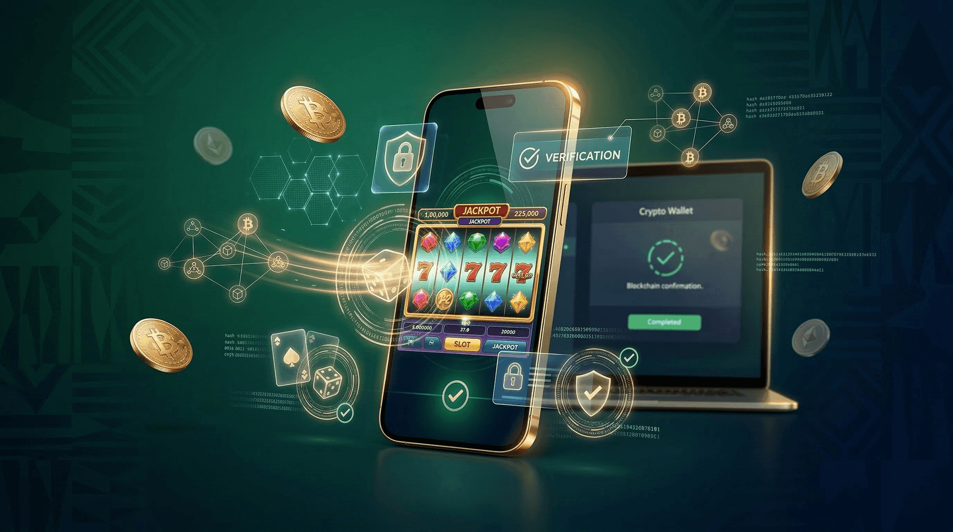 Bitcoin casino Ghana provably fair gaming blockchain verification technology