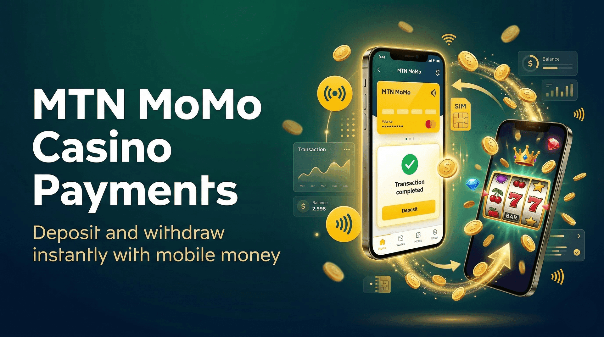 MTN MoMo Telecel Cash AT Money Secure Payment shield logos Ghana