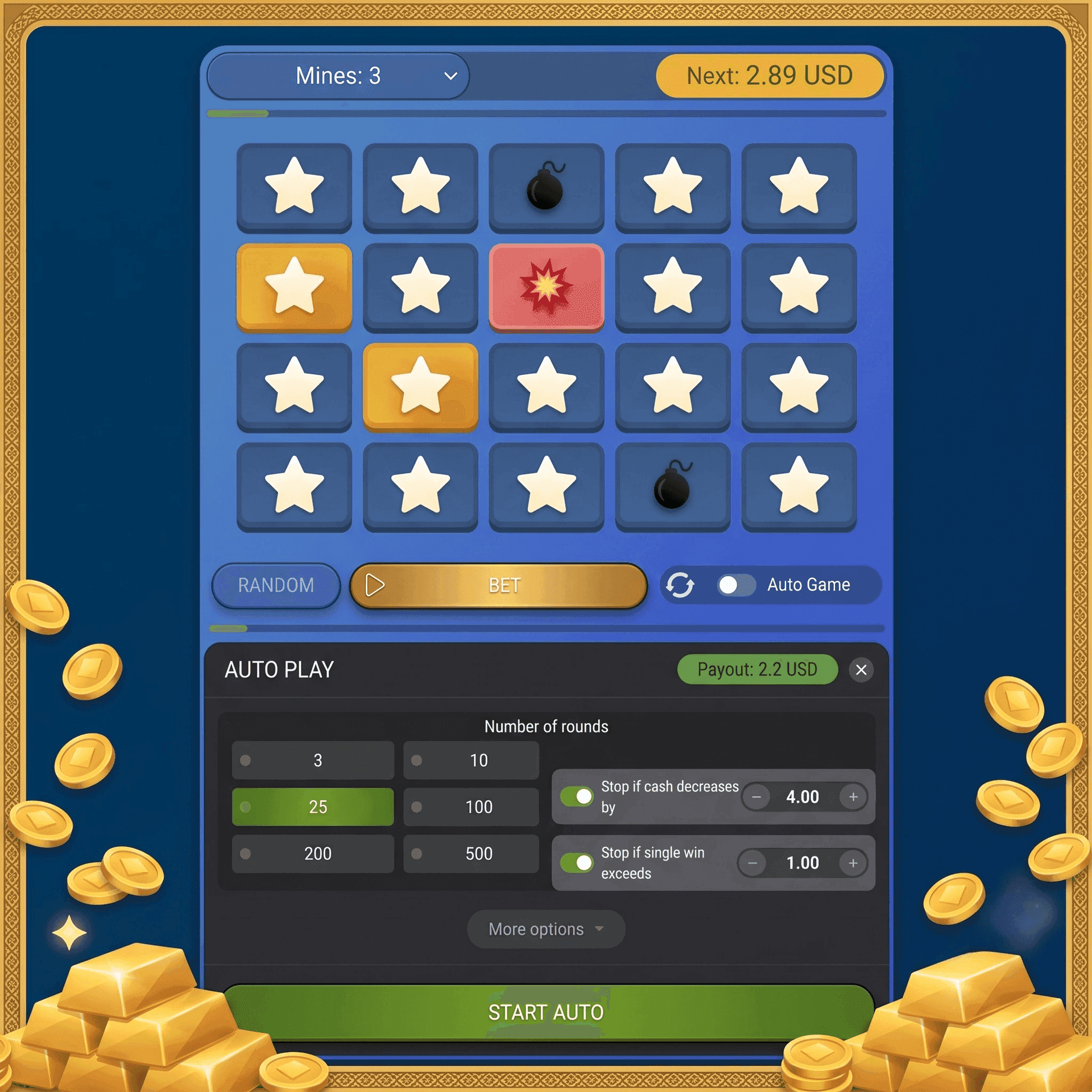 Mines game mobile interface Mines game mobile interface Ghana smartphone