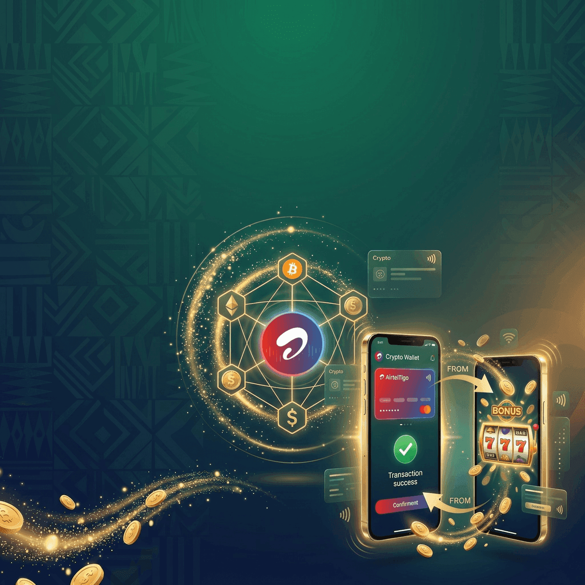 Mobile AT Money Ghana smartphone deposit