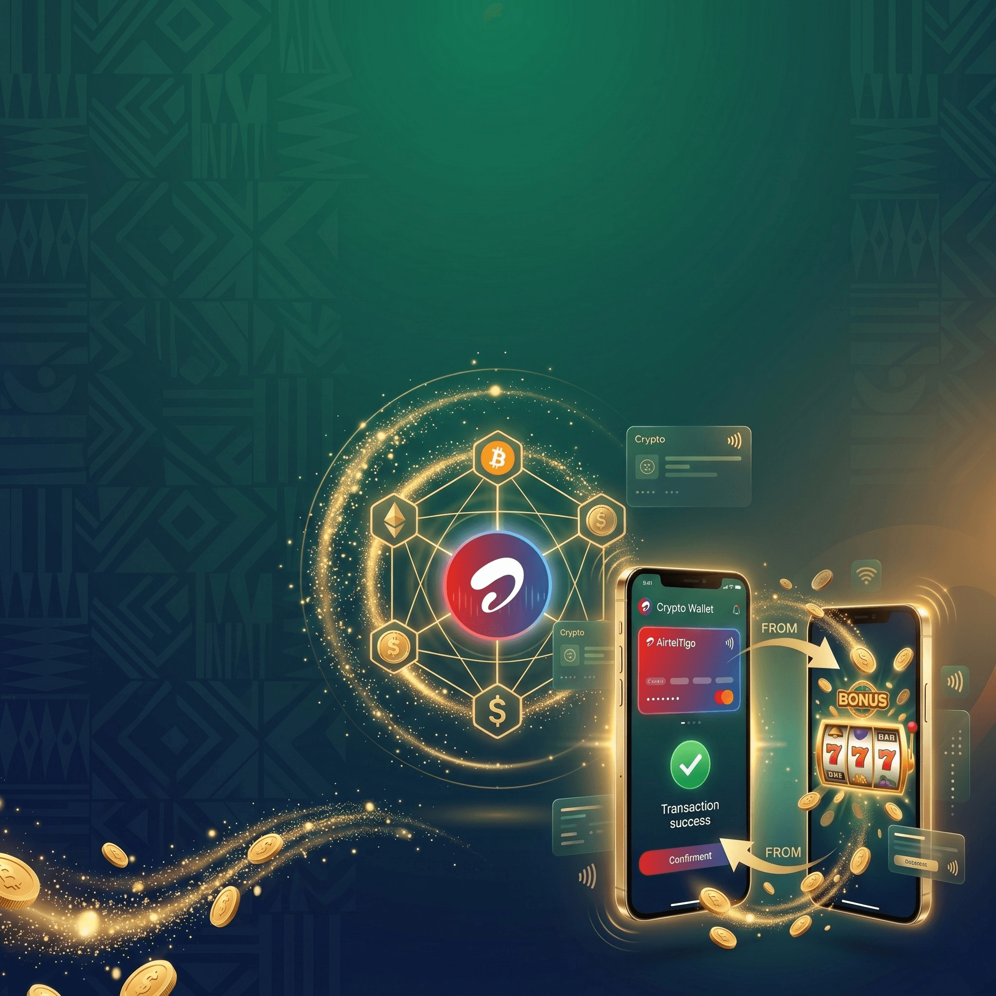 Mobile AT Money Ghana smartphone deposit
